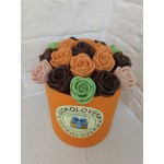 Розы из шоколада в коробке арт. 7